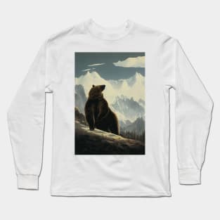 Mountain Bear Long Sleeve T-Shirt